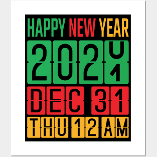 New Year Odometer, Happy New Year 2021 Posters and Art